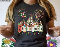 Christmas Mouse And Friends Shirt, Christmas Shirts, Mickey Mouse Shirt, Magic Kingdom Shirt, Mickey Christmas, Family Christmas Shirts SIZE - We have size chart on our listing photos. - The shirts are unisex size--not women's fitted shirts. Women`s can downsize their regular size if they want a fitted look. SHIPPING AND PRODUCTION TIME + Production time is 1-3 business days. + Shipping Time is 1-5 business days. +If you are in a RUSH, Please contact us. CARE INSTRUCTION -Inside out, wash with delicate cycle. - Lay flat to dry - Do not bleach - Do not iron directly onto the design - Do not dry clean. All my T-shirts are from Bella + Canvas. Your personalization will bring another level of difference to this high quality 4.2 oz. garment My shirts are unisex fit so they are comfortable and h Magic Kingdom Shirt, Mickey Mouse Shirt, Mickey Mouse Shirts, Mickey Christmas, Fitted Shirts, Christmas Mouse, Family Christmas Shirts, Disney Family, Shirts Women