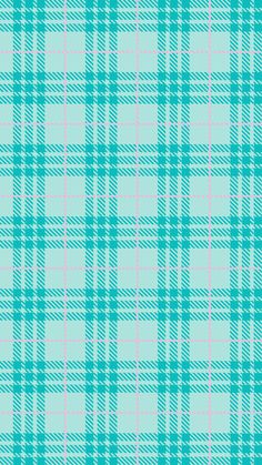 a blue and green plaid pattern