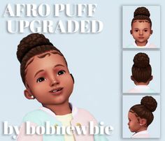 sims 4 infants hair cc finds Ebonix