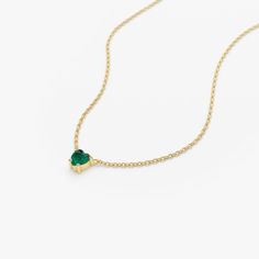 Made to Order
Gold Kt: 14K (also available in 18K)
Available Gold Color: Rose Gold, Yellow Gold, White Gold
Heart Shape Emerald: 1 pc 4x4 MM
Emerald Carat Weight: 0.30 ctw Kate Spade Necklace, Emerald Necklace, Cute Necklace, Necklace Sizes, Heart Of Gold, Eternity Bands, Diamond Gemstone, Precious Metals, Sale Items