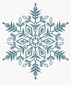 a snowflake is shown in the middle of it's image, and has many