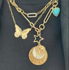 Jumbo In the Mix Gold Link Chain Necklace – Milestones by Ashleigh Bergman Diamond Butterfly Necklace, Gold Link Chain Necklace, Diamond Butterfly, Raining Cats And Dogs, Gold Link Chain, Gold Link, Local Jewelry, Jewelry Studio, Butterfly Jewelry