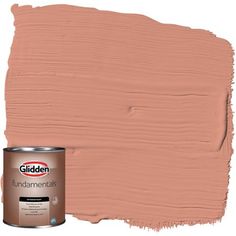 a pink paint can with the lid open and it is being used as a wallpaper