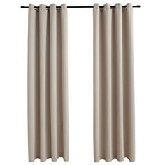 Blackout curtains Bedroom Office Space, Window Curtains Bedroom, Elegant Curtains, Types Of Curtains, Fabric Blinds, Drape Panel, Curtains With Rings, The Curtain