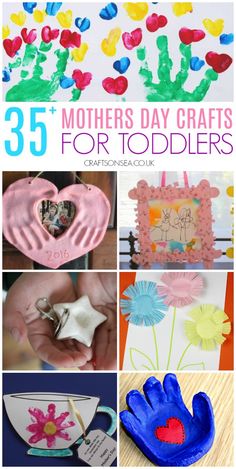 mothers day crafts for toddlers that are fun and easy to make with the kids