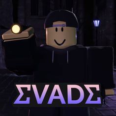 a lego man holding a sign that says evaze