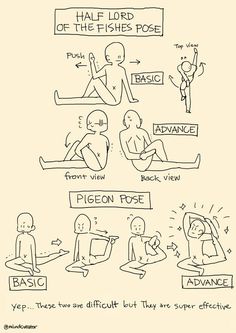 the instructions for how to do yoga