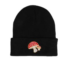 ONE SIZE FITS ALL Mushroom Embroidered Knit Beanier Men's/Women's/Unisex Color: Black Thank you for supporting our small business ♥️ //Tween Owned Business// Black Embroidered Beanie, One Size Fits Most, Black Embroidered Beanie For Winter, Black Embroidered Beanie One Size, Black Embroidered Beanie Cap, Winter Streetwear Hat With Embroidery, Black Embroidered Beanie Hat, Black Beanie Cap, One Size Fits Most, Black One Size Fits Most Beanie Cap, Black Embroidered Beanie