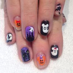 Holloween Nails, Halloween Acrylic Nails, Nice Nails