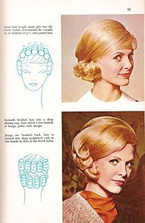 1960’s Hair, Pin Curl, Beach Waves Hair Tutorial, 60s Hair, Classic Cocktail, Hair Setting