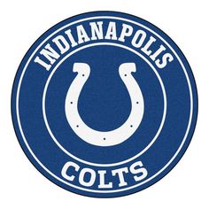 the indianapolis colts logo on a white background