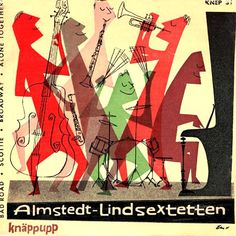 an old sheet music cover with various musical instruments