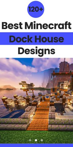 the best minecraft dock house designs for pc, mac and linux by steve smith