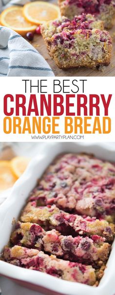 the best cranberry orange bread recipe