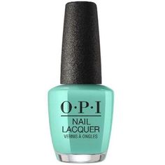 A PART of the OPI Mexico City Spring 2020 Collection.Nail LacquerSize :0.5floz Green Turquoise Nails, Opi Polish, Spring Nail Polish, Nails Opi, Turquoise Nails, Spring Nail Colors, Professional Nail Art, Best Nail Polish, Opi Nail Lacquer