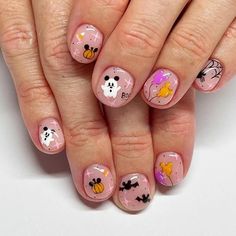 PRICES MAY VARY. Cute Press on Nails:There are 24 halloween press on nails in one pack,Beautiful and cute press on nails false nails comes with has 12 different sizes,you can chose them to bepolished to the most suitable size,it fits any finger perfectly. Easy to Use:Full cover acrylic nails just choose the nail piece that suits you,polish the nail bed,stick the jelly glue we give away on your nails,then press the cute halloween fake nails on the nails for 30 seconds to get the natural manicure Nails Extra, Halloween Press On Nails, Halloween Acrylic Nails, Press On Nails Short, Acrylic Nail Kit, Short Acrylic, Nails Halloween, Disney Nails, Diy Nail Art