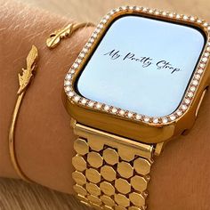 Honeycomb Stainless Steel Strap Watch Bands Women, Bracelet Apple Watch Band, Apple Watch Bands Women, Gold Apple Watch, Bracelet Apple Watch, Gold Apple, Apple Watch Accessories, Bogo Sale, Apple Watch Models