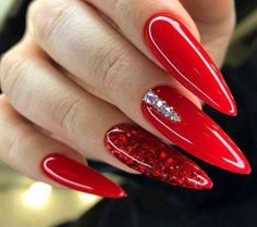 2024 Trend Alert: Red Spring Nails - Acrylic, Short, & Glitter Designs Red Spring Nails, Red Fingernails, Nail Tip Designs, Spring Nail Trends, Diy Acrylic Nails, Book Appointment, Coffin Nails Long, Cat Nails