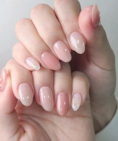 23+ Elegant Simple Almond Nail Ideas For 2024 - DrExplains Milky Color Nails, Softgel Nails, Barbie Nails Design, Pink Barbie Nails, Almond Nail Ideas, Barbie Nails, Milky Pink, Minimal Nails Art, Milky Nails