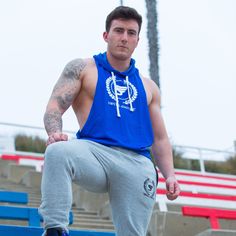 Product Details : The Swoll Empire Signature Mesh Muscle Hoodies Are Designed For Serious Athletes Like You, Giving It The Perfect Cut To Show Off All Your Gains!. Material: Our Premium Company Cotton Blend Gives Our Stringers A More Breathable And Comfortable Fit. Design : -Perfect For Bodybuilding And All Physical Activities -Xs Perfect Fit For Ladies Inked Men, Muscle Men, Physical Activities, Quality Clothing, Tank Top Shirt, Workout Clothes, Bodybuilding, Like You, Latest Trends