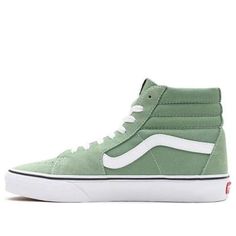 Vans SK8-HI 'Shale Green' VN0A32QG4G6 (SNKR/Unisex) Green High-top Sneakers For Winter, Casual Green Sneakers For Winter, Casual Green Winter Sneakers, Vans High-top Green Skate Shoes, Vans Green High-top Skate Shoes, Green High-top Vans Skate Shoes, Green Vans Sporty Skate Shoes, Casual Green Skate Shoes For Outdoor, Green Sporty Sneakers