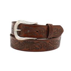 M&F WESTERN Belts Nocona Women's Embroidered Southwest Round Concho Brown Belt N320002944 Ariat Belts, Nocona Belt, Cowgirl Belts, Clothes Embroidery Diy, Beautiful Belts, Branded Belts, Western Belts, M F, Brown Belt