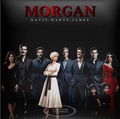 the movie poster for morgan, starring actors from left to right david harts - james and