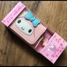 Adorable (Nwt) My Melody (Sanrio) Tiny Zipped Wallet/Key Holder. Pink, White & Blue Wallet, Zip Around Closure, Lock Feature, 3d Details. Perfect For Your Keys Or A Lipstick & Money! Measures-3lx 2h X 1d. Bundle & Save $$ Price Is Firm Not Accepting Offers Thank You For Looking! No Trades Please. Packages Ship Daily Mon.-Fri., Sometimes On Saturdays. Please Be Patient As My Post Office Is Sometimes Slow My Melody Wallet, Sanrio Wallet, Sanrio Items, Mini Coin Pouch, Sanrio Bags, Pink Sanrio, Sanrio Bag, Blue Wallet, Hello Kitty My Melody