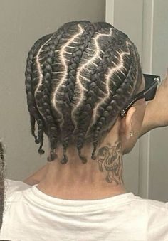 Canerows Hairstyles Men, Braid Hairstyles For Men With Short Hair, Cornrolls Hairstyles Braids Men, Wavy Cornrows, Cornrows Braids For Black Men, 4c Hairstyles Men, Braids For Men Cornrows, Men Stitch Braids, Black Men Braids Hairstyles