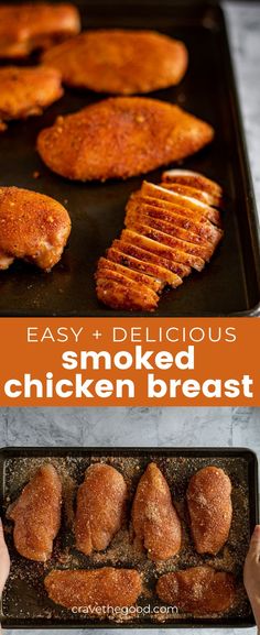 Use your Traeger or pellet smoker to whip up some of these delicious brined and smoked chicken breast. They have the perfect amount of smoke and seasonings, and are delicious shredded or sliced on a… More Pit Boss Pellet Grill Recipes, Smoked Chicken Breast Recipe, Smoker Recipes Chicken, Smoked Chicken Breast, Smoker Grill Recipes, Smoked Chicken Recipes, Pellet Smoker Recipes, Traeger Grill Recipes