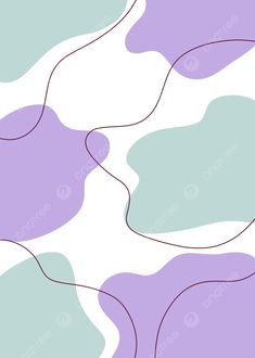 an abstract purple and green background with lines in the shape of circles on top of each other