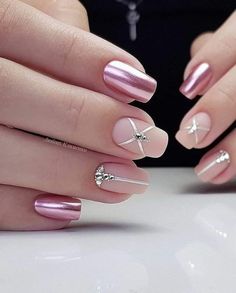 Pink Flower Nails, Elegant Touch Nails, Pink Nail Art Designs, Nails Art Designs, Manicure Nail Designs, Fancy Nails Designs, Pretty Nail Art Designs, Bag Packing, Nail Art Designs Videos