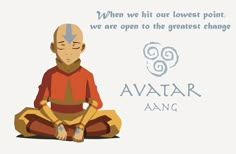 avatar avatar sitting on the ground with his eyes closed and hands clasped in front of him