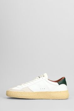 Sneakers in white leather, round toe, laces, logo on upper tongue, side patch logo, suede details, rubber sole, 100% velvet, made in Eu Barbour Steve Mcqueen, Burberry Hat, Saint Laurent Shoes, Steve Mcqueen, Engineered Garments, Sneaker Shopping, Luxury Boutique, Loafer Shoes, Valentino Garavani