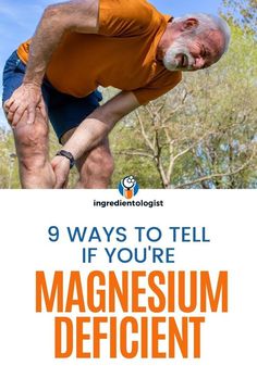 If you have been feeling sluggish, suffering from muscle cramps, or having difficulty sleeping, it could be a sign of magnesium deficiency. Many people don’t realize that magnesium is a vital mineral that is essential for the body to function and has countless benefits. Read this post and learn 9 ways to tell if you're Magnesium deficient and how to supplement it. | Health and wellness, healthy habits, everyday health Signs Of Magnesium Deficiency, Feeling Sluggish, Muscle Cramps, Vitamins For Energy, Magnesium Deficiency, Healthy Lifestyle Changes, Fitness Advice, Physical Wellness