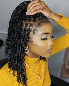 4c Styles, Vacation Braids, Simple Braids, Boho Braided Hairstyles, Vacation Hair, Bob Braids Hairstyles, Hair Tricks, Short Box Braids Hairstyles, Twisted Hair