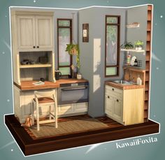 Sims 4 Houses Interior, Sims Interior Design, Sims 4 Apartment Layout, Sims Room, Sims 4 Houses Layout, Sims Inspiration, Sims Freeplay Houses, Sims 4 Kitchen, Sims Houses