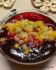 A blog about couponscraftsrecipessalesclearanceand creativityExtremely easy ways to save more money. Fruit Cocktail Jello, Jello Fruit Cocktail, Jello Fruit Salad, Snack For Adults, Cocktail Salad, Jello Fruit Salads, Recipes With Fruit Cocktail, Jello Fruit