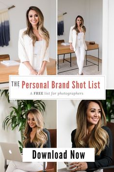 the personal brand shot list is here to help you plan your own business and make money