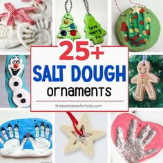 the facebook page for 25 + salt dough ornaments