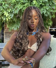 Faux Loc, Mermaid Braid, French Curl, Power Bi, Box Braids Hairstyles For Black Women, Braids Hairstyles Pictures, Culture Magazine