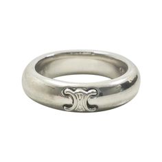 Luxury Designer Silver Rings, Rings Aesthetic Silver, Prada Rings Silver, Celine Ring, Dior Rings Silver, Celine Jewelry, Vivienne Westwood Ring Silver, Chrome Hearts Ring, October Jewelry