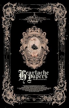 the poster for heartache papers