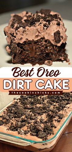 Don't miss out on this easy dirt cake recipe! It's one of the best desserts to make at home. Nothing will satisfy your sweet food cravings like this Oreo dirt dessert that's layered with moist chocolate cake, fudge, chocolate pudding, and more! Easy Dirt Cake, Dirt Cake Recipe, Wallpapers Food, Oreo Dirt Cake, Dirt Cake Recipes, Aesthetics Food, Food Wallpapers, Oreo Dirt, Quotes Food