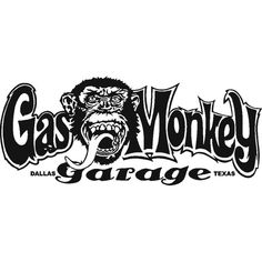 the logo for gas monkey garage