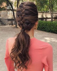 Hairstyles For Interview, Interview Hairstyles, Hair Style On Saree, Braided Ponytail Hairstyles, Hairstyles For Medium Length Hair, Medium Length Hair, Braids For Long Hair, Stylish Hair, Professional Hairstyles