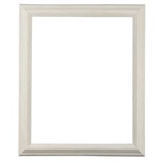 an empty white frame on a white background