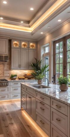 Awesome Home Decor Inspirations Kitchen Renovation Ideas, Makeover Kitchen, Renovation Kitchen, Cabinets Ideas, Kitchen Organizer, Custom Kitchens, Kitchen Design Decor, Elegant Kitchens, Kitchen Inspiration Design