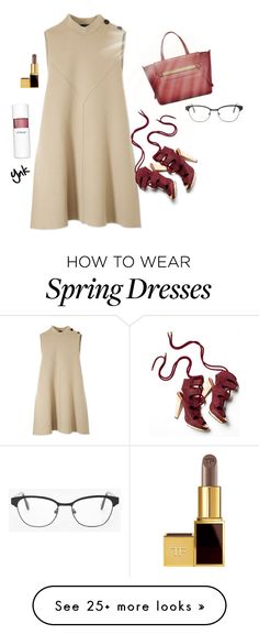 "Spring dress" by ynk24 on Polyvore featuring Derek Lam, Tom Ford, ShoeDazzle and 10 Crosby Derek Lam Spring Outfits Dresses, Dress Sets, Derek Lam 10 Crosby, Dress Blouse, Sweater Coat, Derek Lam, Spring Dress, Styling Tips, Summer 2016