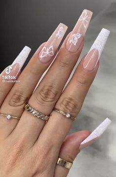 Spring Nail Design, Cool Nails, Nails Acrylic Coffin, Long Acrylic Nail Designs, Glow Nails, Long Acrylic Nails Coffin